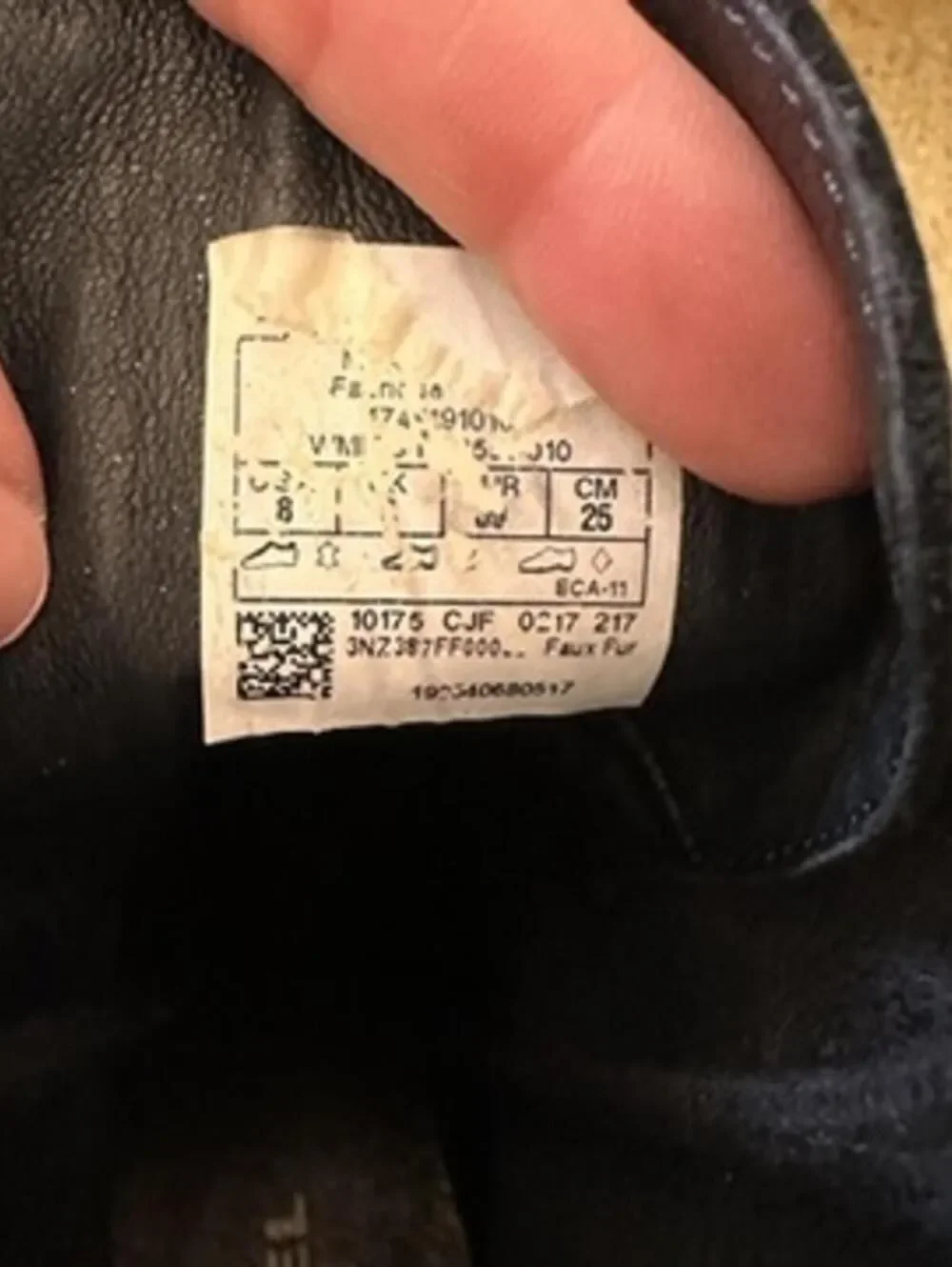 Sorel Dacie Lace‎ Size 8 Black Leather Waterproof Shearling Boots